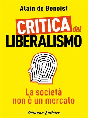 cover image of Critica del Liberalismo